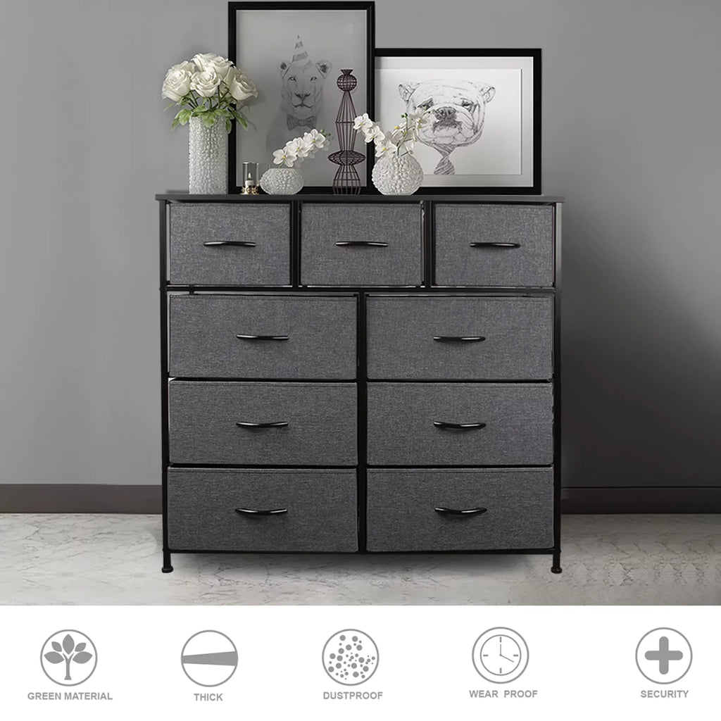 5 Drawer Fabric Dresser Storage Tower A34011