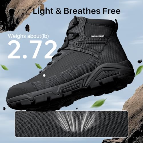 Waterproof Lightweight Tactical Work Boots G4260
