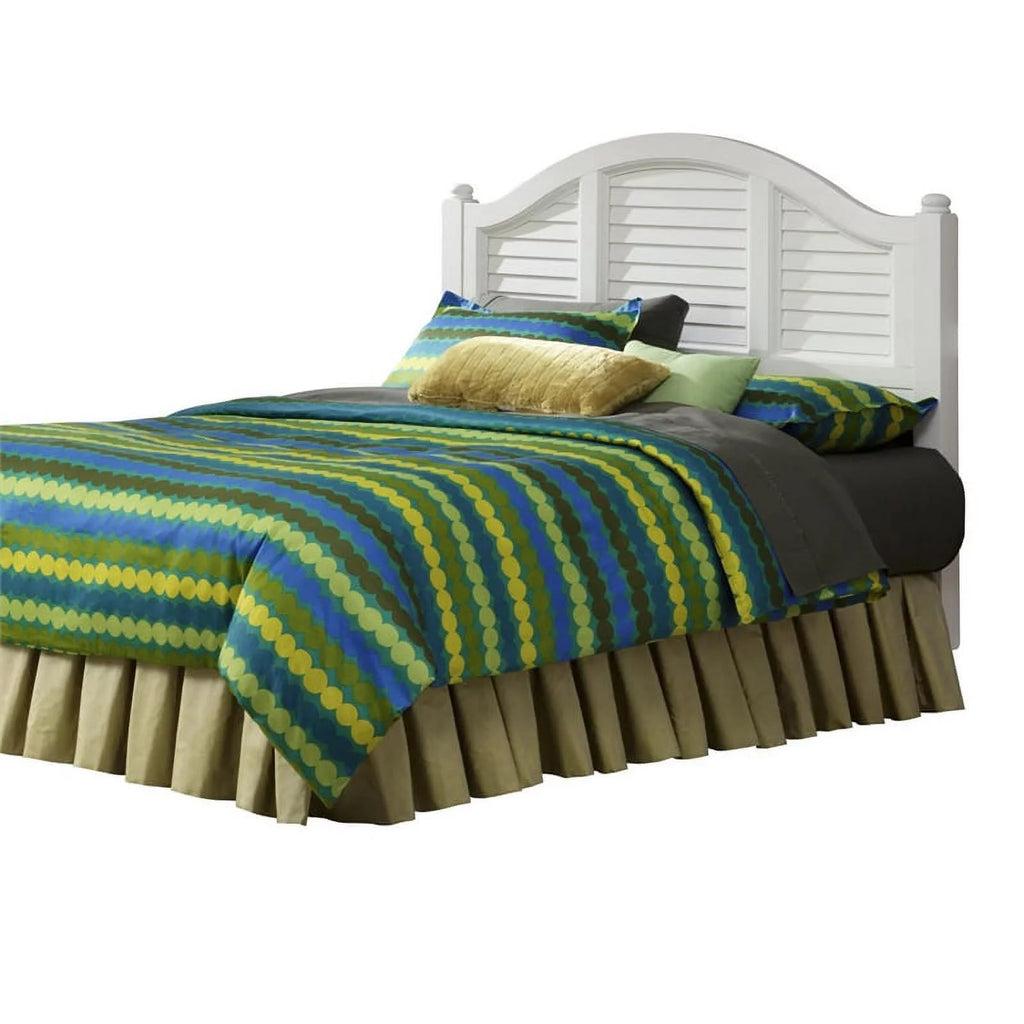 Queen Headboard in Off White Q640457
