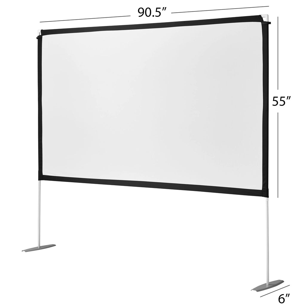 100 Portable Indoor/Outdoor 16:9 Projection Screen F226960