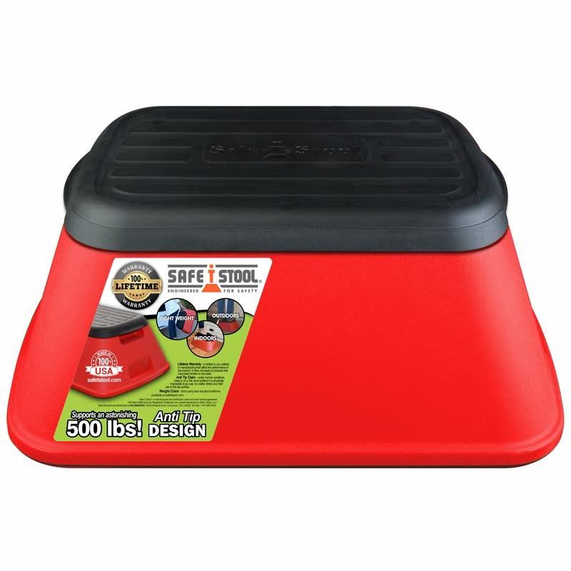 Red Anti-Tip Stool L84903