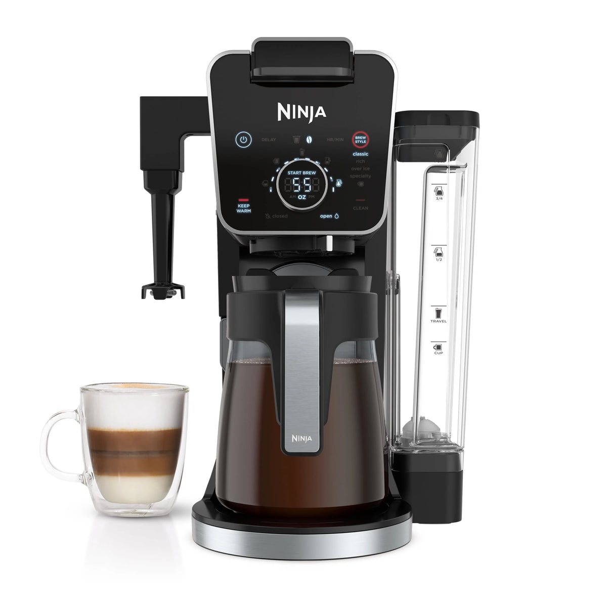 12-Cup Drip Coffee Maker with Glass Carafe K42052