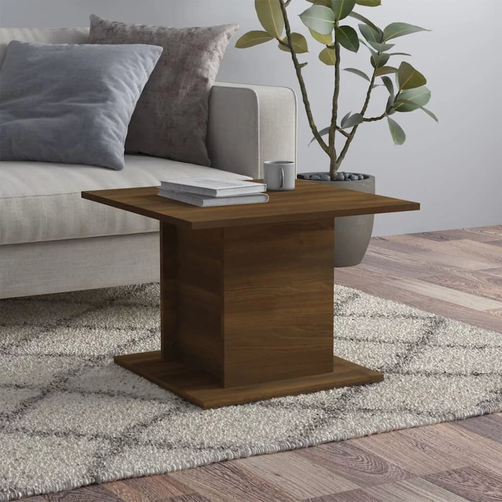 Brown Oak Engineered Wood Coffee Table I162