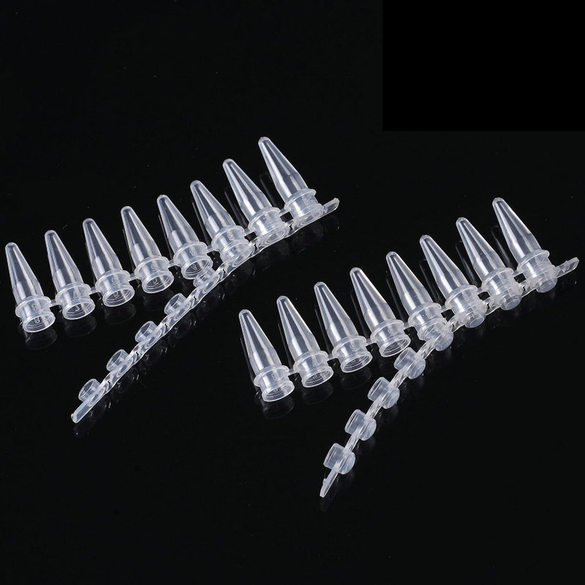 PCR 0.2ml Thin Wall Flat Cap Strip of 8 Tubes, Pack of 125 O64028