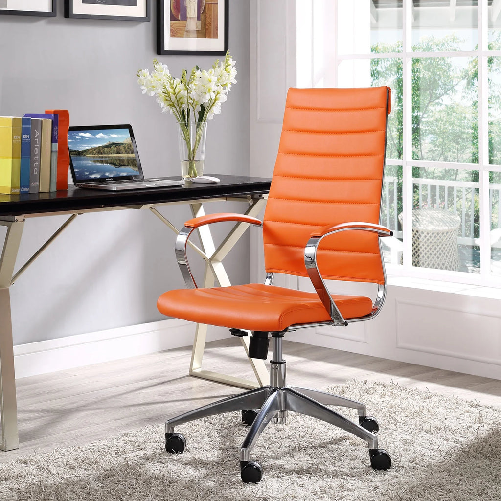 Orange Highback Office Chair Y626470