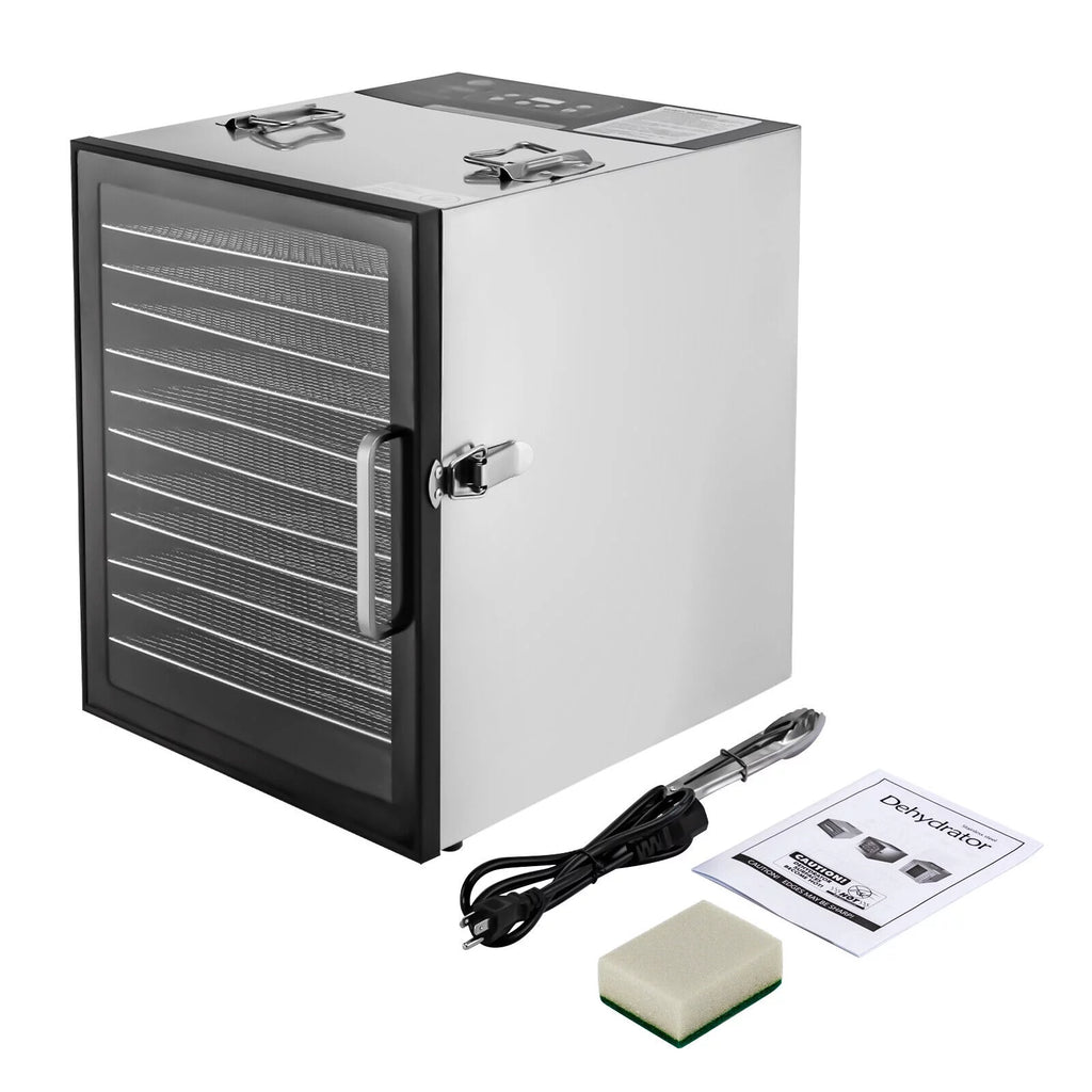 12 Tray Stainless Steel Food Dehydrator W27226