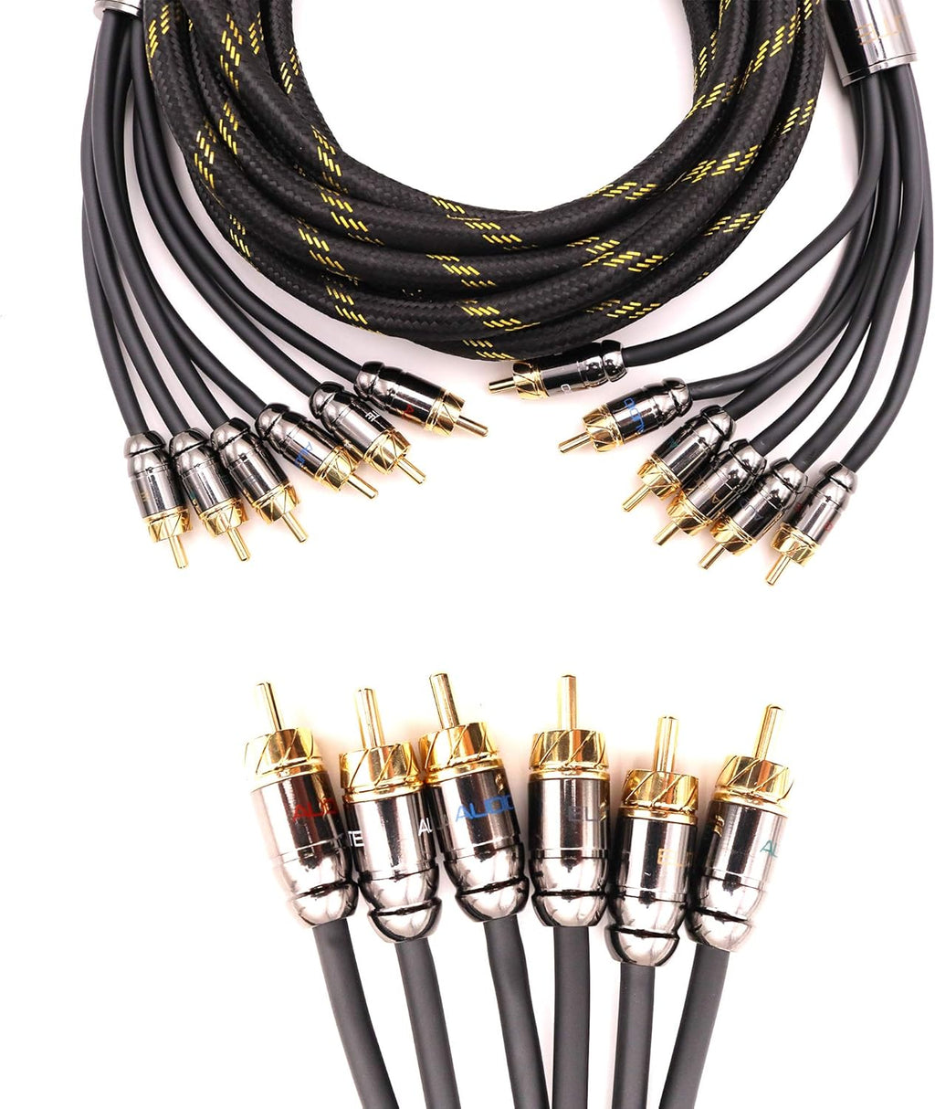 12 ft 2 Channel RCA Audio Interconnect Cable K635962