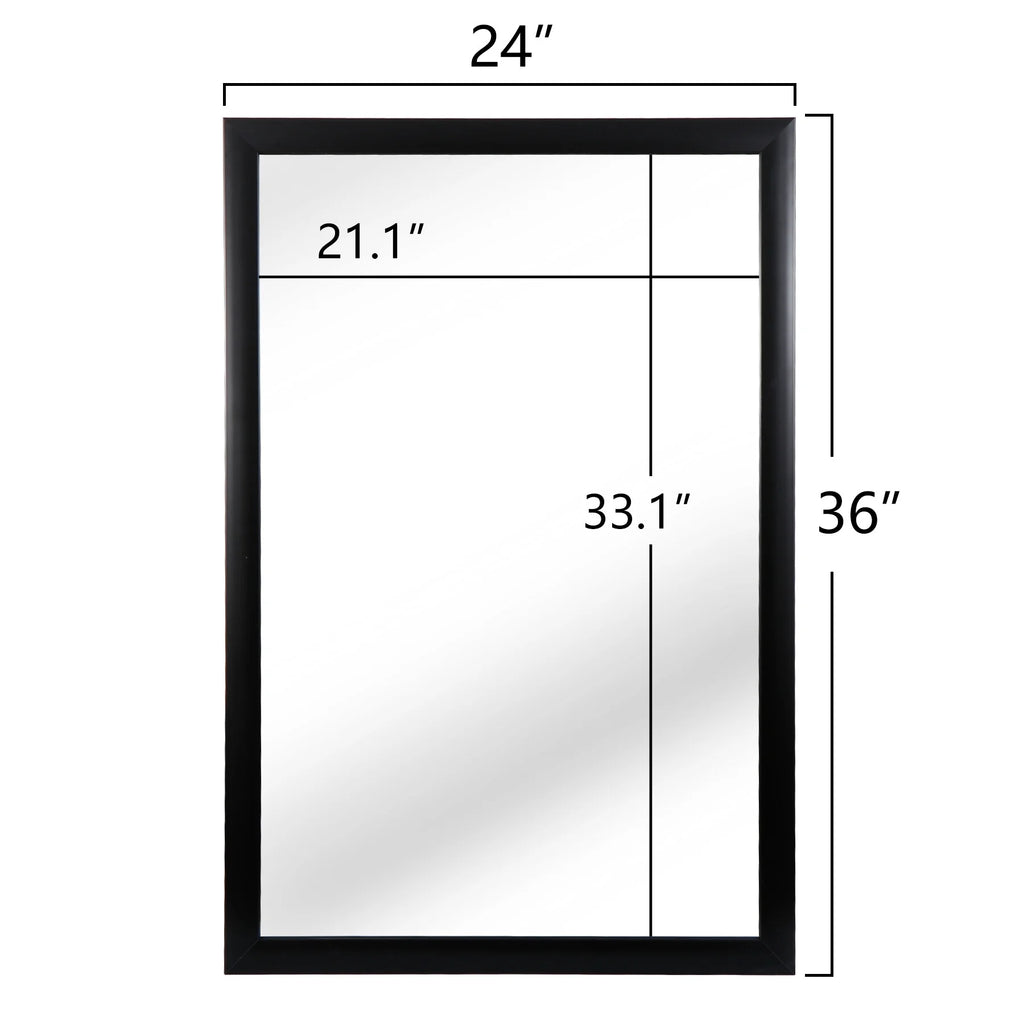2 Pack 24''x36'' Rectangle Bathroom Vanity Wall Mirror L7179