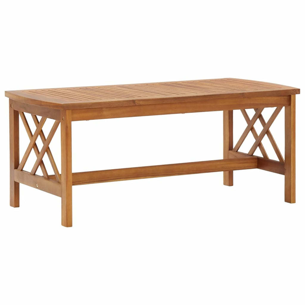 5 Piece Acacia Wood Garden Set with Cushions T8505