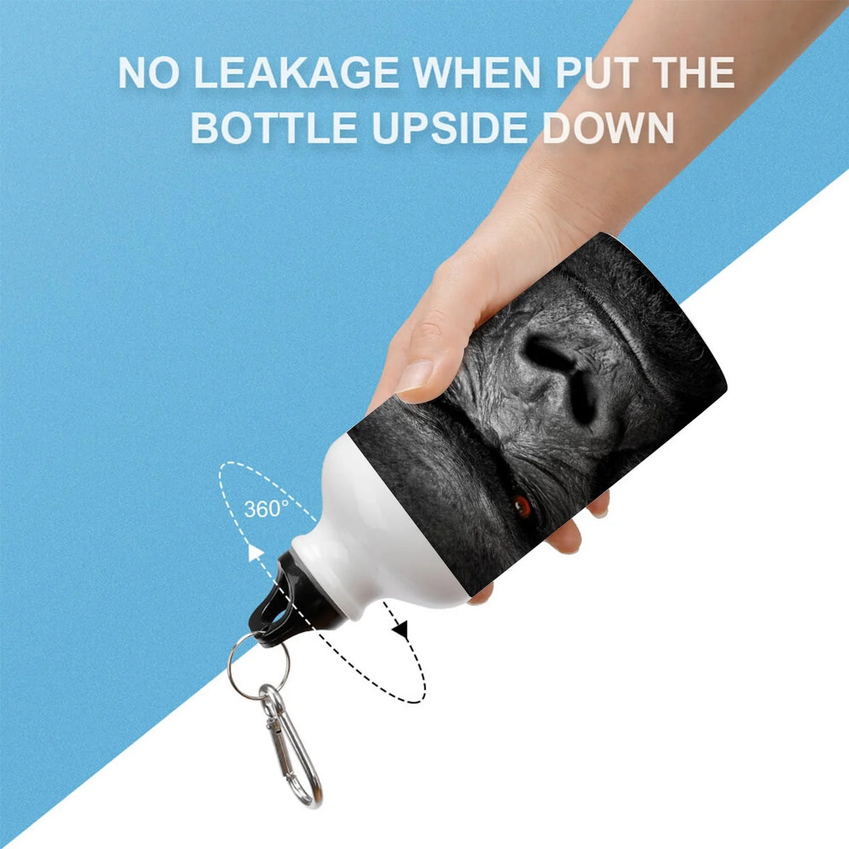 400ml Sport Aluminum Water Bottle with Twist Cap T358525