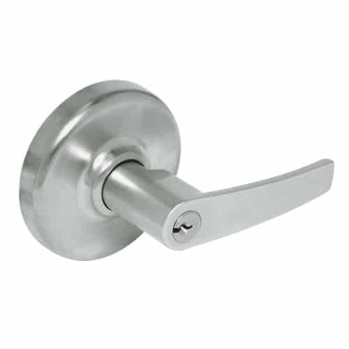 Satin Nickel Plated Heavy Duty Entrance Cylindrical Locksets with Lever K283