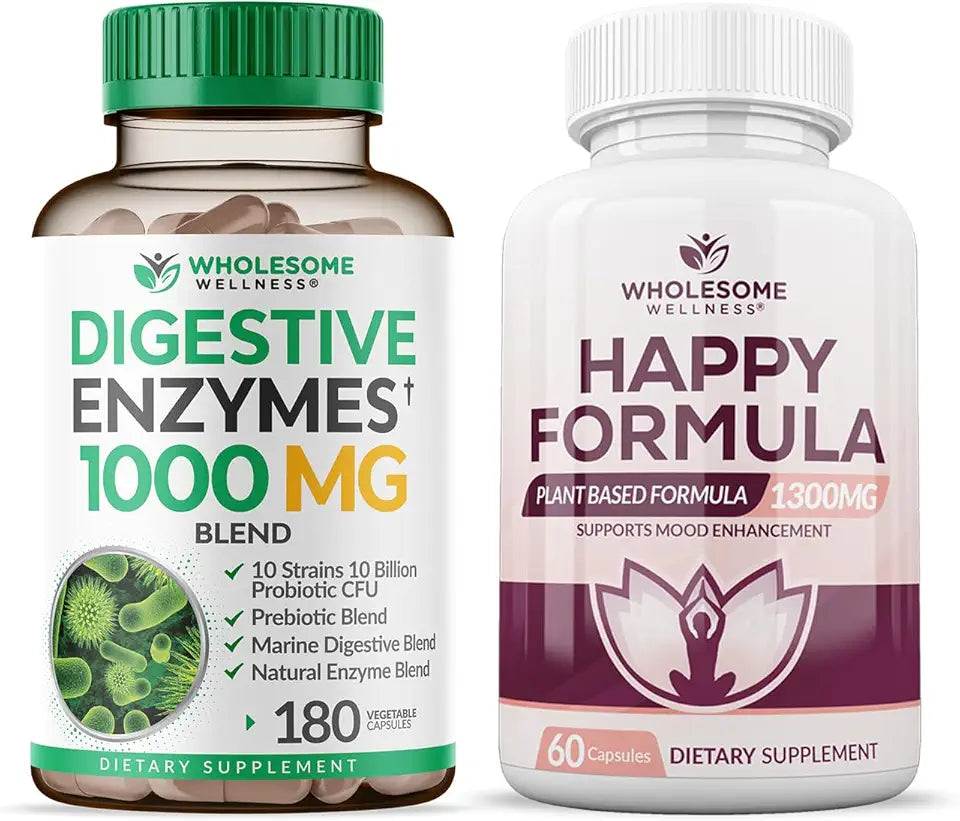 Digestive Enzymes 1000MG Prebiotics Probiotics Supplement E437