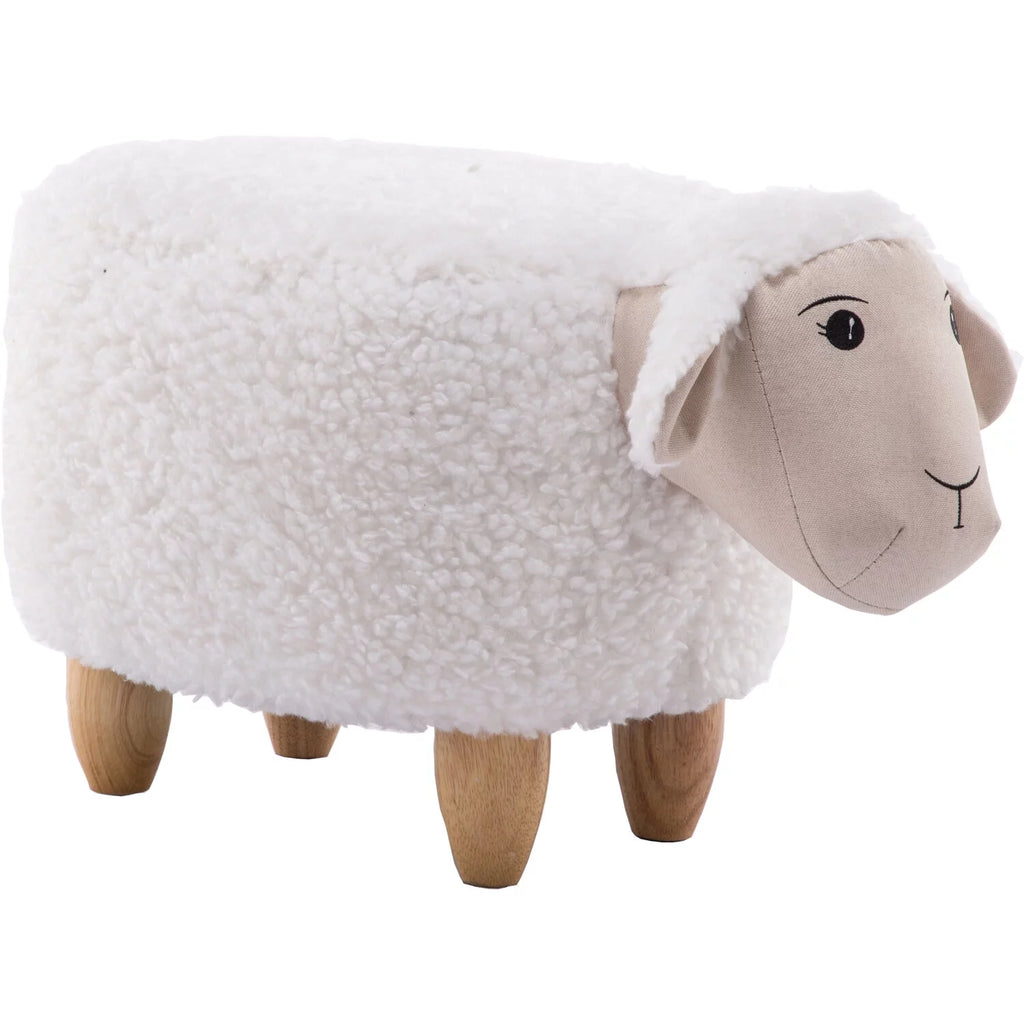 Plush Animal Shape Ottoman H377698