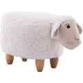 Plush Animal Shape Ottoman H377698