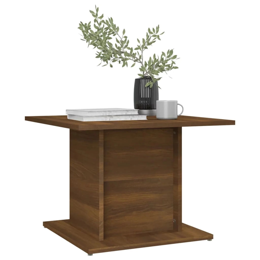 Brown Oak Engineered Wood Coffee Table I162