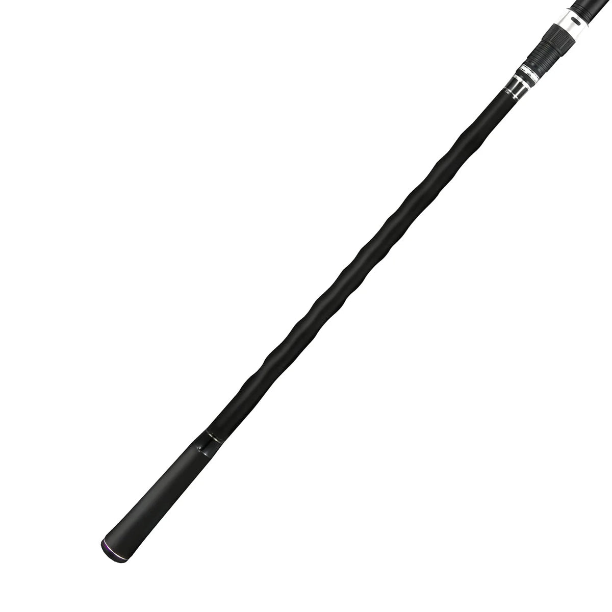 Carbon Fiber Travel Surf Spinning Fishing Rod 2pc O26055