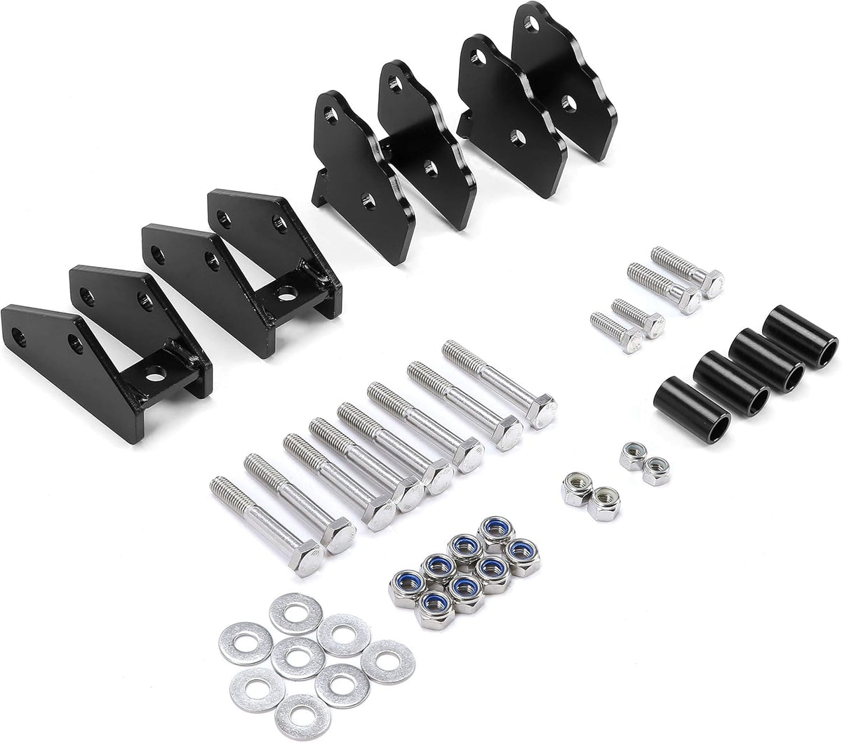 3" Front & Rear Lift Kit Steel Compatible with 2013-2021 Polaris Ranger XP 570 900 Crew XP 1000 Full Size Pack of 2 O57739
