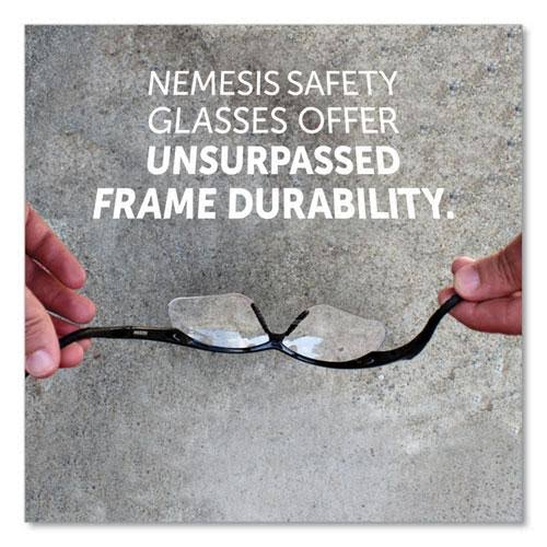 Black Frame Clear Lens Reader Safety Glasses, +3.0 Diopter, 12/Carton W564208