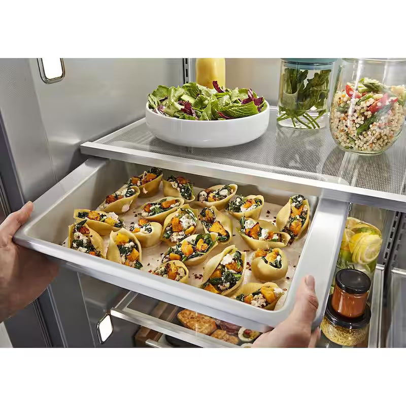 Countertop Depth Side-by-Side Refrigerator in Stainless Steel A196540