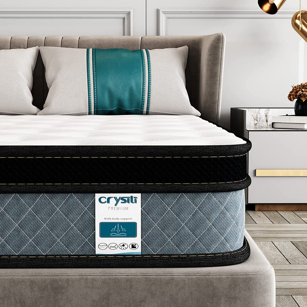 King Size Memory Foam Innerspring Hybrid Mattress X35066