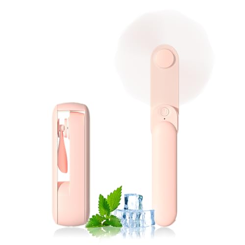 Pink Portable Handheld Fan Q55072