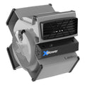 11" 6 Position Blower Fan with Outlet and USB Ports, Gray P996