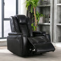 Power Recliner Chair with USB Ports and Cup Holders R12340