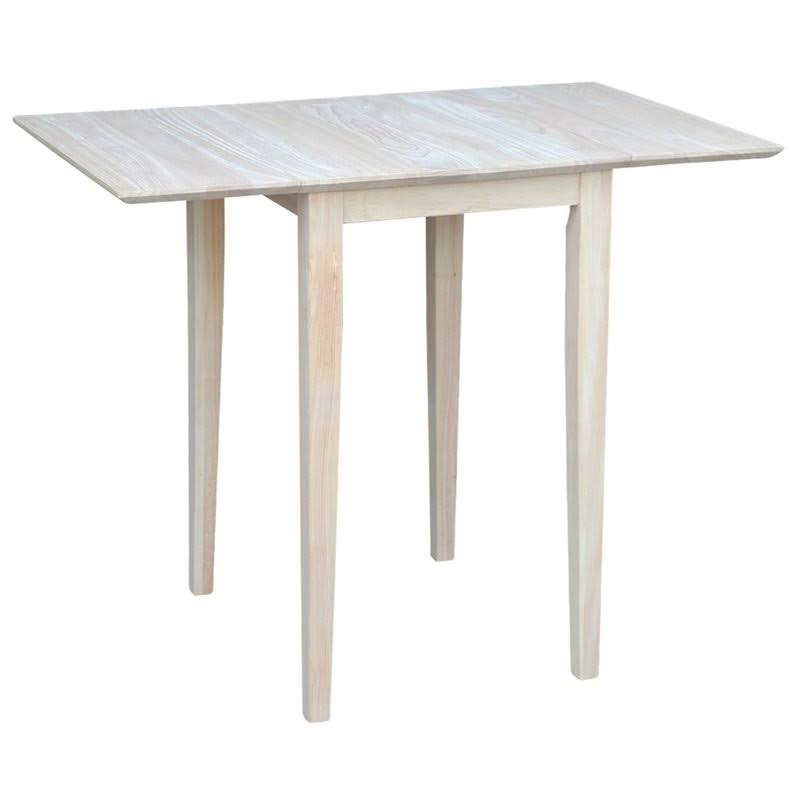Unfinished Drop Leaf Folding Dining Table O725
