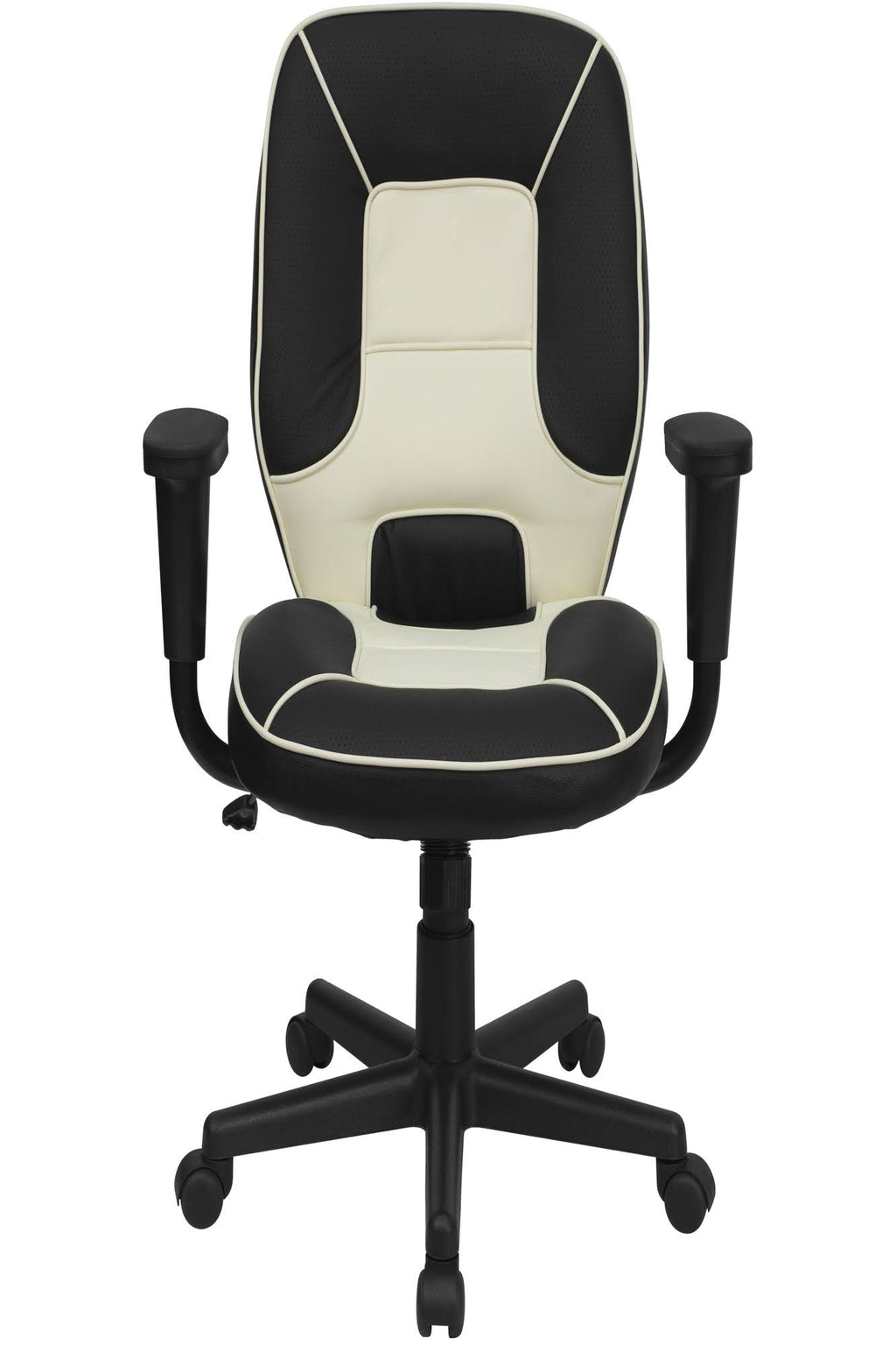 Black Vinyl Mid-Back Executive Office Chair V29517