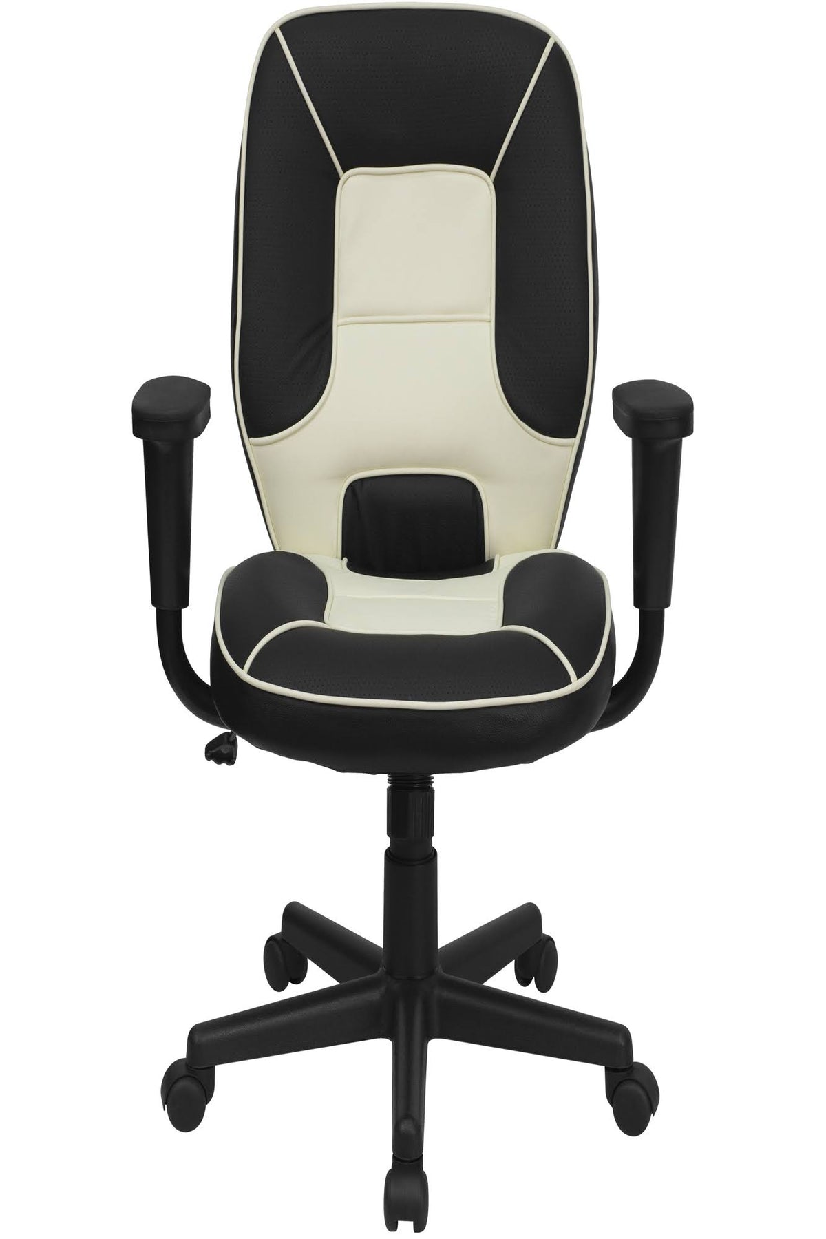 Black Vinyl Mid-Back Executive Office Chair V29517