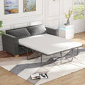 Grey Full Pull Out Sofa Bed with Memory Foam Mattress B33286