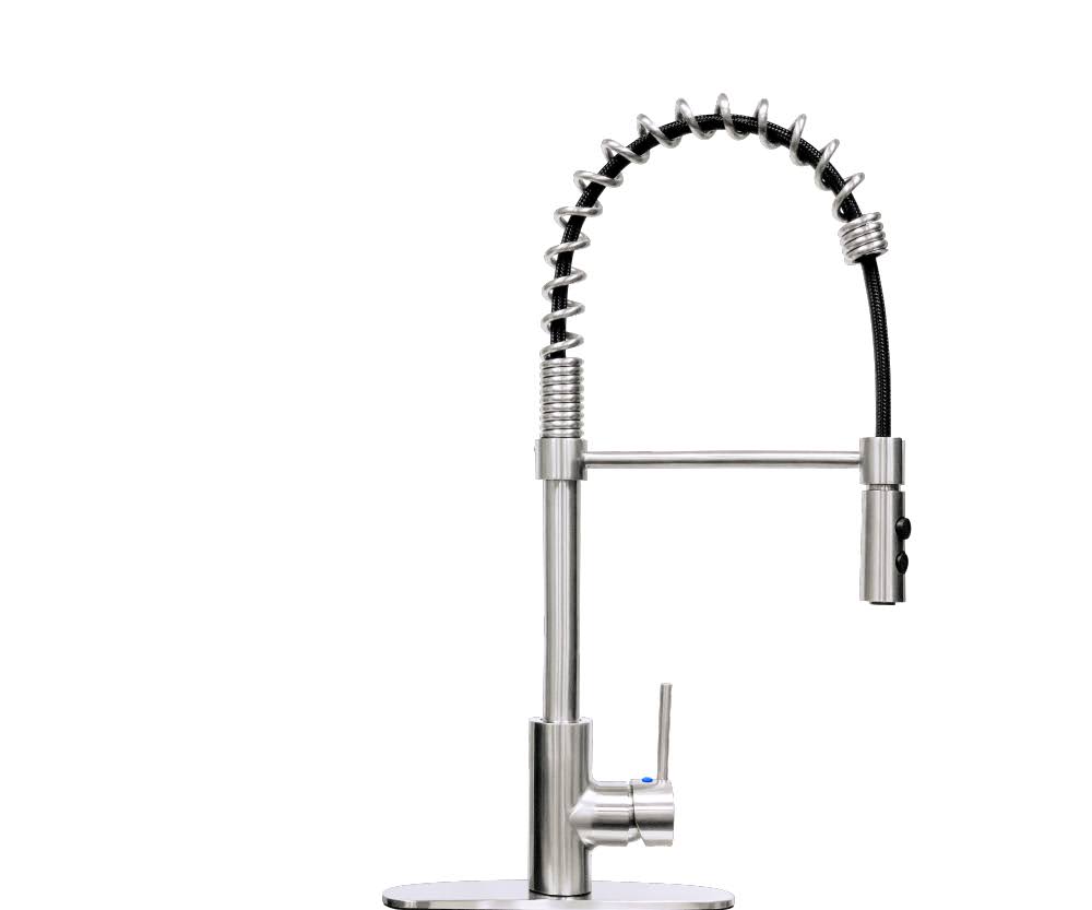 White 19 Gallon Thermoplastic Utility Sink Set with Stainless Steel Faucet K7276