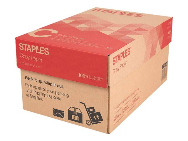 8.5x22 x 11x22 Printer Paper 20 lbs. 92 Brightness 500/Ream 10 Reams/Carton U2830