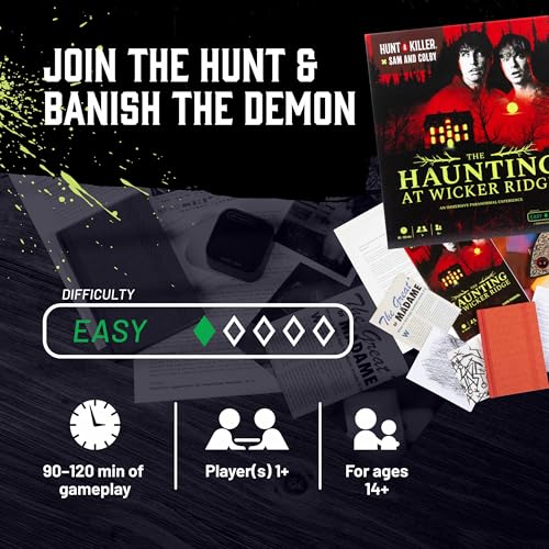 Immersive Paranormal Mystery Game, 90–120 Min Playtime, Ages 14+ T439328