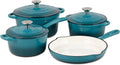 Enameled Cast Iron Cookware Set 7-Piece Set Z607