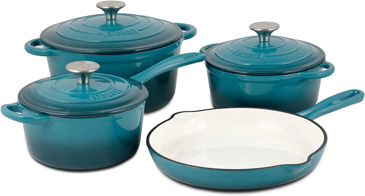 Enameled Cast Iron Cookware Set 7-Piece Set Z607
