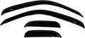 4-Piece Dark Smoke Side Window Deflector T626